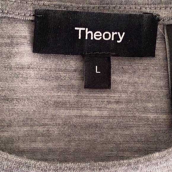 THEORY GRAY T-SHIRT - Picture 4 of 9